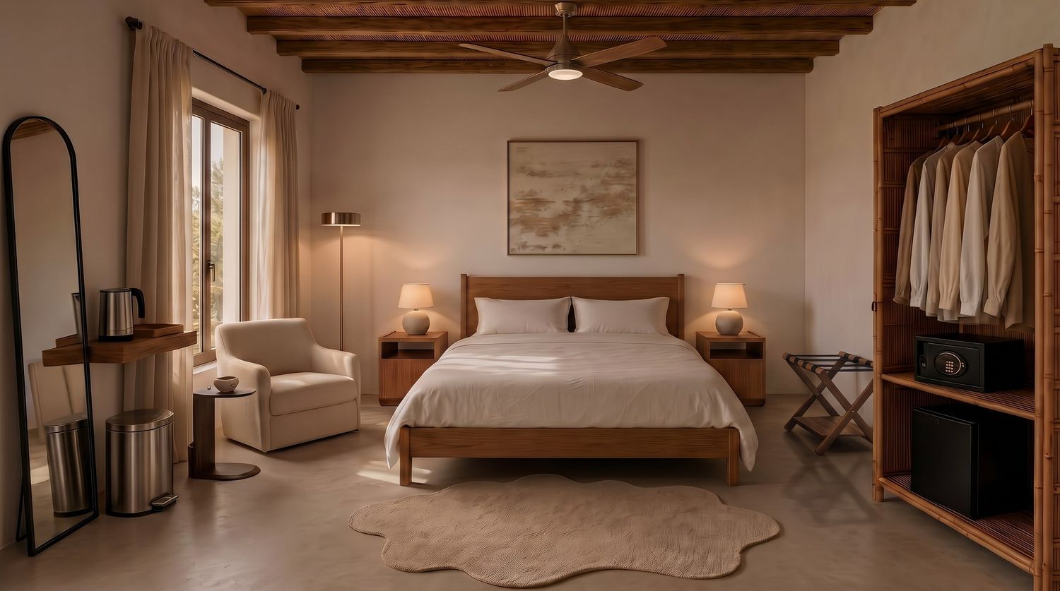Dyserco Showroom: boutique bedroom