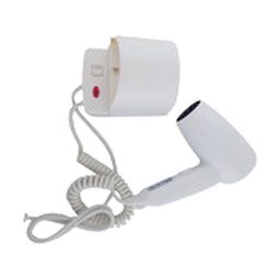 Secador de cabello base pared 1800W blanco